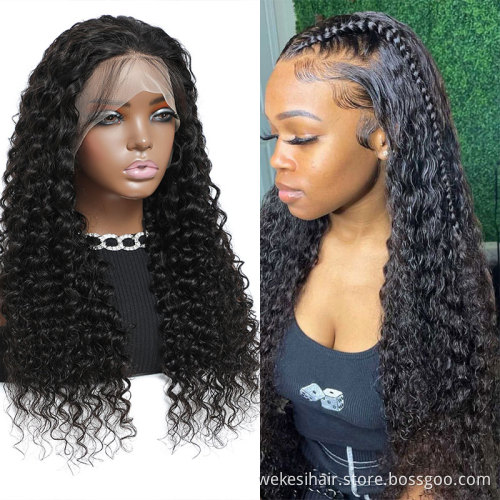 Wholesale Factory Price 100% Human Hair Lace Wigs Brazilian 13x6 Virgin Cuticle Aligned Hair Lace Front Wig